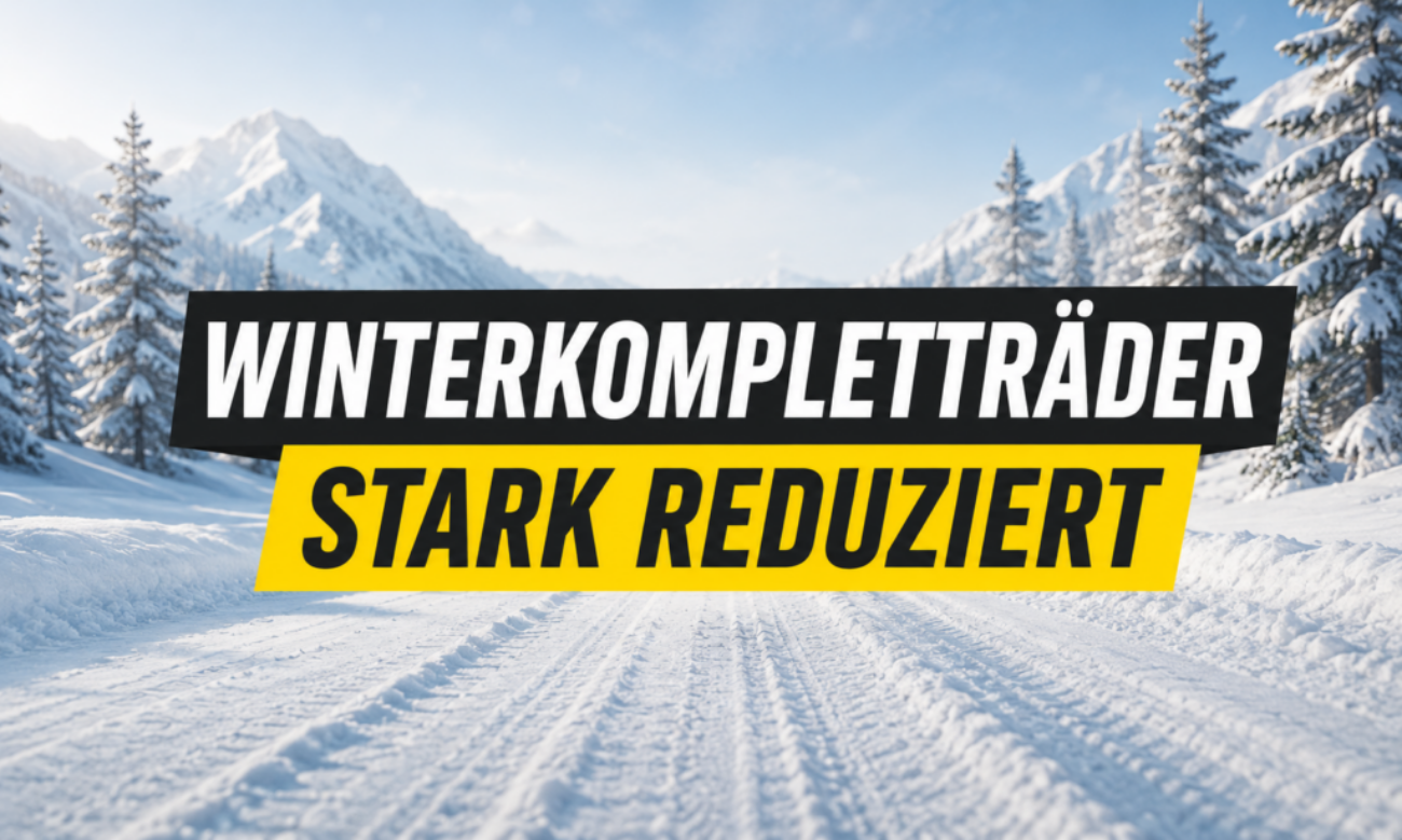 Winterkompletträder – stark reduziert