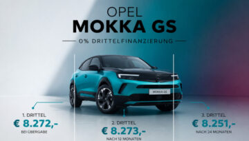 Opel Mokka GS Aktion – Jetzt ab € 8.272,- Wegfahrpreis sichern